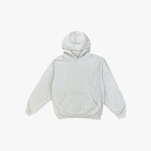 POSH21 - CEMENT 14OZ. HEAVY FLEECE HOODED PULLOVER SWEATSHIRT